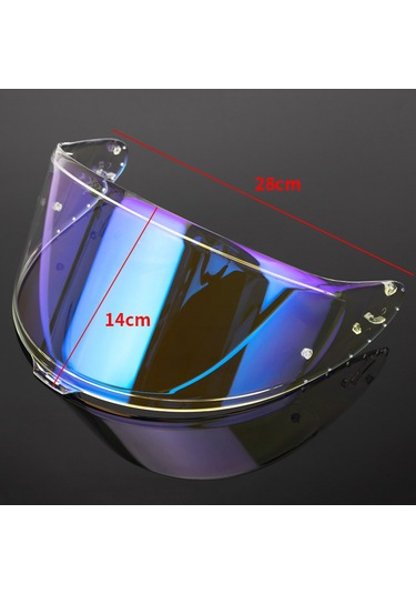 Jeehugo Z8 Kask İçin Uyumlu Motosiklet Gözlüğü - Uv Koruma, Sis Engelleme, Kırılmaya Dayanıklı Şeffaf Lens