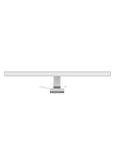 Lemestar Modern Led Aynalı Banyo Aydınlatma Işığı, 6000k Beyaz Işık, 8w, 60cm, Ip44 Suya Dayanıklı, Abs Malzeme. Beyaz