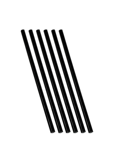 Siyah Silikon, Sıcak Mum Silikon, 11 Mm X 30 Cm, Kalın Silikon