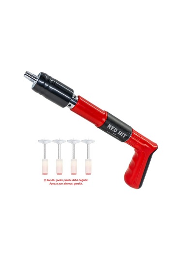 Red Hit MK008 Mekanik Manuel Barutlu Çivi Çakma Tabancası