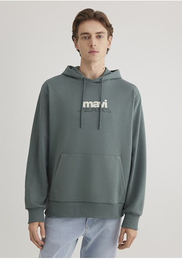 Mavi - Yeşil Sweatshirt 0s10210-71577 Yeşil
