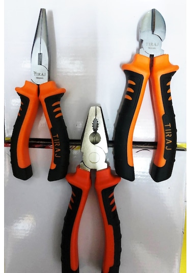 Tiraj Pense 18 CM +  Kargaburun 16 CM + Yan Keski 16 CM 3'lü Set