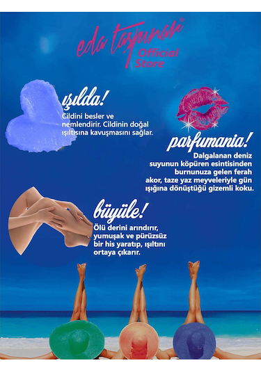 Eda Taşpınar Queen Of Cool Aqua Vücut Peeling 300 G