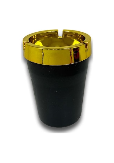 Shiny Araç Araba Küllüğü Parlak Gold 9cm