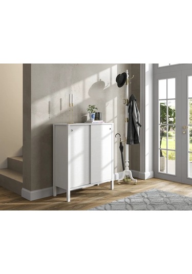 Sakura Frn-20047 Helen Ayakkabılık Beyaz