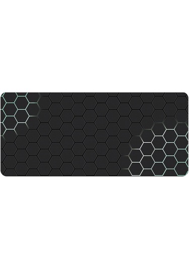 Cbtx 500x1200x3mm Büyük Mouse Pad Petek Desenli E-sport Gaming Masaüstü Mat - Stil 1