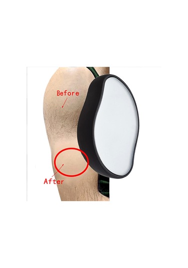 Moveevo Manuel Cam Kıl Öğütme Ağrısız Fiziksel Peeling Kıl Alma Cihazı Mavi