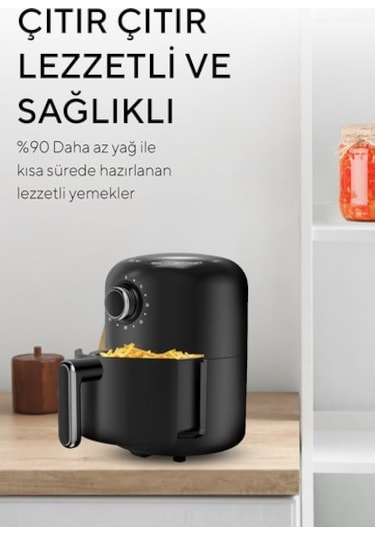 Kumtel Fastfryer HAF-05 2 L Yağsız Fritöz Airfryer