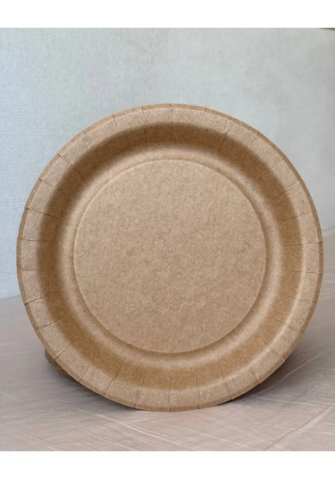 Euecopack Tek Kullanımlık Kağıt Tabaklar, 23 Cm, 50'li Paket 423502398 50