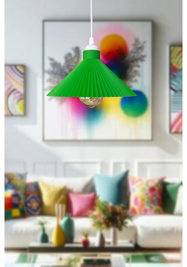 Salon Avize,mutfak Avize,14 Farklı Renk Yatak Odası Avize,pinterest Avize, Bohem Avize E27 Duy Yeşil