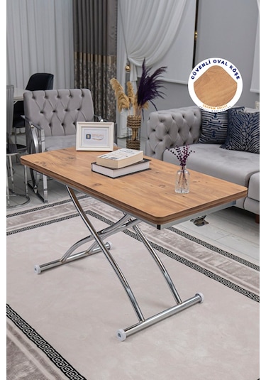 Juppo Üst Tabla Mdf Efesçam Oval Köşe Alt Krom Dışa K