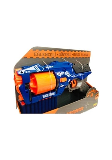 Prestij Oyuncak Nerf Yumuşak Mermi Atan Tabanca 20 Mermili FAB.64