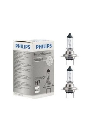 2 Adet H7 12V 55W Standart Far Ampulu Phılıps