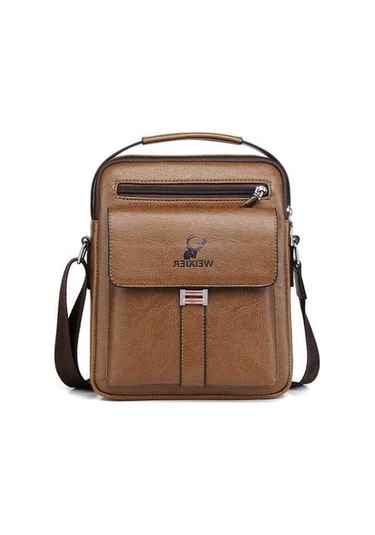Novahub Weixier D245 Erkekler Business Bag Büyük Kapasite Omuz Sırt Çantası Light Brown, Size:d245 Kahverengi Kahverengi