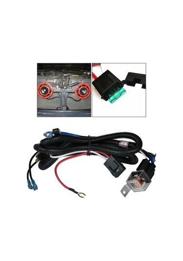 Trendooze Yedek Yedek Takım Röle Parça Korna Kiti Kablo Demeti 1 Ky