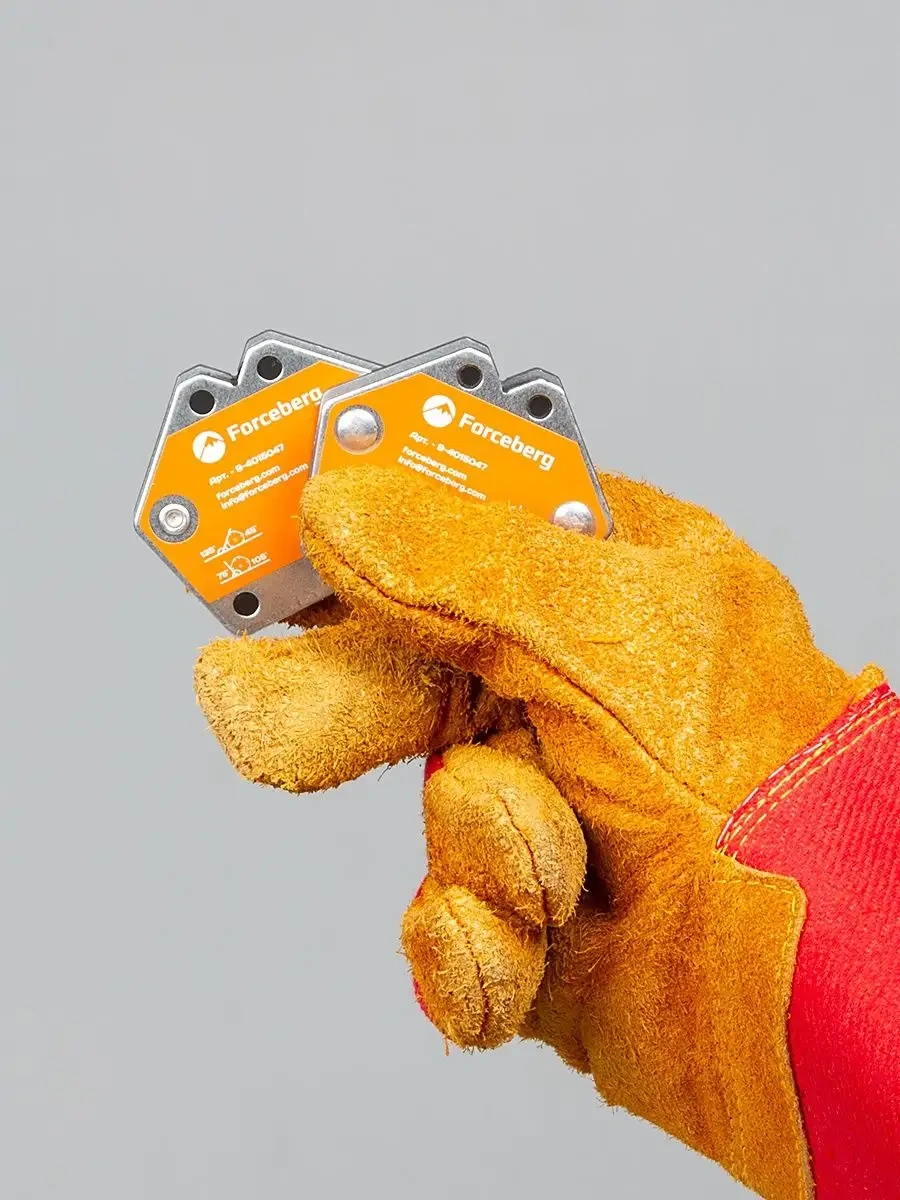 Forceberg Kaynak İçin Güçlendirilmiş Manyetik Köşe, 2 Adet. Ürün Açıklama Kalıbı Eksik. Lütfen Ürün Açıklaması İle Bir Turuncu