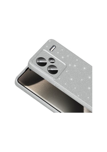 Effox Redmi Note 13 Pro Plus 5g Kılıf Kamera Korumalı Simli Lüks Koton Kapak - Açı AÇIK PEMBE