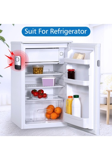 Vkemall Akıllı Ev Güvenlik Sensörü - Kablosuz Kapı/pencere Alarmı 4'lü Set 112 Karakter