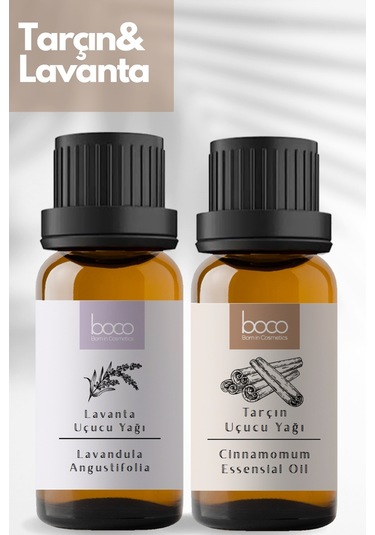 Boco Born In Cosmetics %100 Saf Lavanta + Tarçın Uçucu Yağı 10 + 5 ML