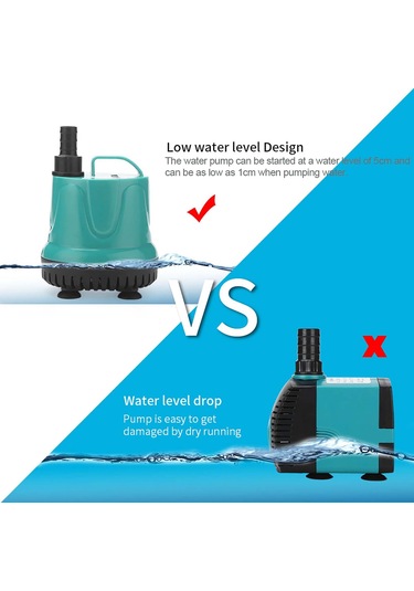 18w Dalgıç Pompa Çeşmesi Akvaryum Su Pompası