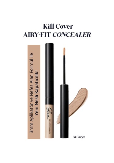 Clio Kill Cover Airy-Fit Concealer 4 Ginger