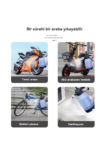 Araba Yıkama Köpük Sprey Kutusu Yüksek Basınçlı Sprey Kutusu