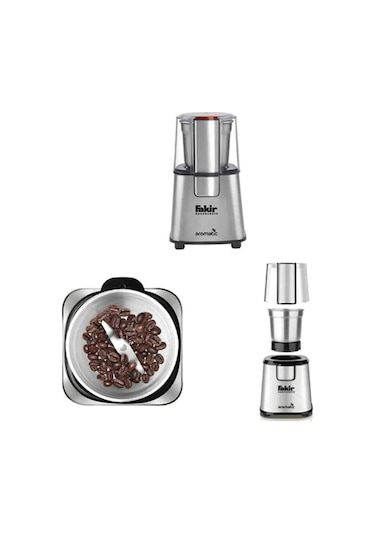 Fakir Aromatic Kahve & Baharat Öğütücü Gri