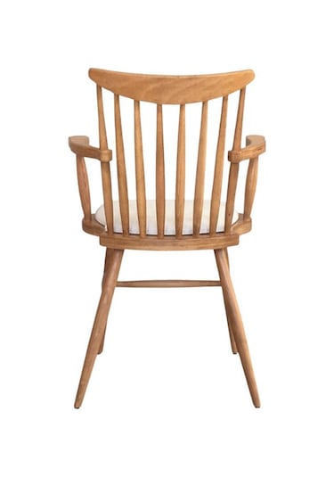 Cotswold Ahşap Kolçaklı Sandalye Natural - Beyaz