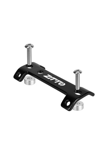 Kosona Alüminyum Bisiklet Su Flasör Ek Genişletici Demiri - Siyah 76x34mm, 12g Çok Renkli