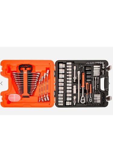 Bahco Lokma takım seti 1/4”, 1/2'' + kombine anahtar 106 parça