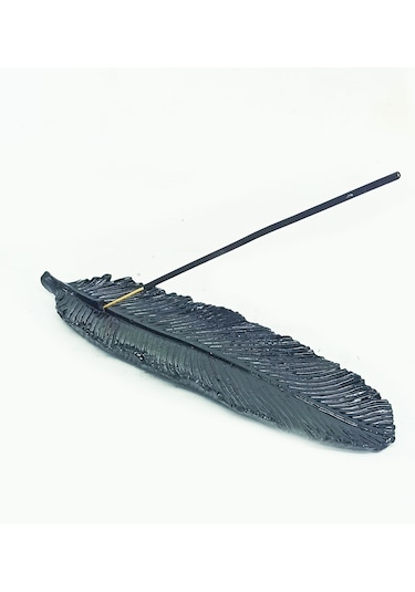 Tüy Çubuk Tütsülük Üçlü Takım Yeşil Siyah Sarı