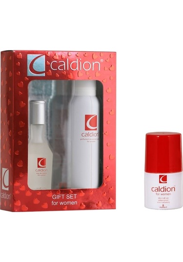 Caldion Kadın Parfüm EDT 50 ML + Deodorant 150 ML + Roll On