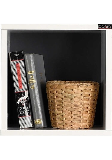 Adoremobilya Rainbow Genç Odası Duvar Rafı Diamond-Beyaz