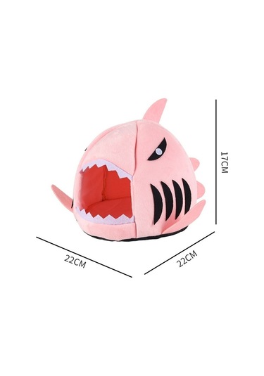 Yystore Hamster Yatağı Sevimli Şekil Sıcak Kış Malzemeleri Gri