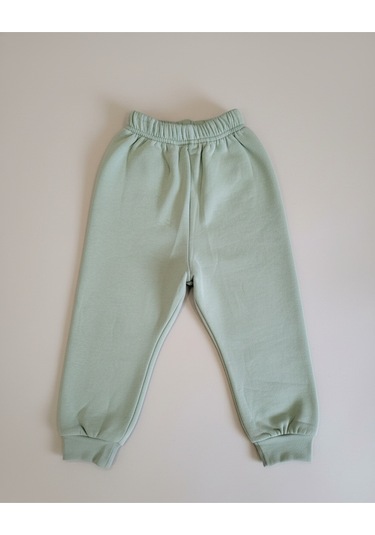 Yelekli Kız Çocuk 3'lü Takım Yeşil