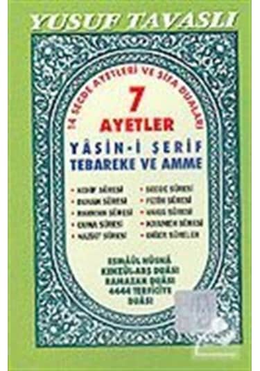 7 Ayetler Yasin-i Şerif (Cep Kod:C19) / Yusuf Tavaslı 9789758131723