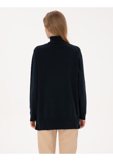 Pierre Cardin Kadın Lacivert Kazak /triko 50316385-vr033 Lacivert