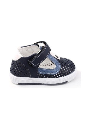 Şirin Bebe 3132 Ortopedik Erkek Bebek İlk Adım Ayakkabı Sandalet 001