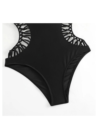 Tek Parça Kadın Mayokini - Siyah