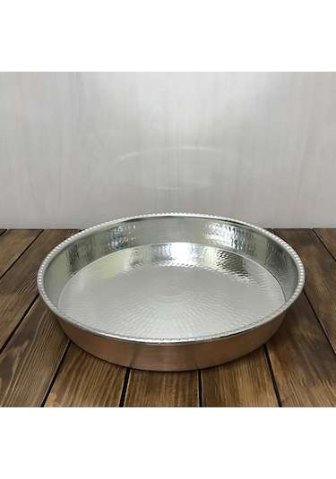 Bakır Fırın Tepsisi 35 CM Bakır