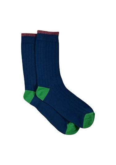 Kadın Tiana 3'lü Soket Çorap Renkli