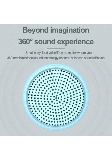 Ebitda Taşınabilir Bluetooth 5.0 Hoparlör - Mikrofonlu, 3w Basslı Ses