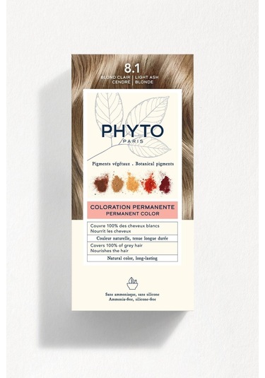 Phyto Color 8.1 Küllü Sarı Amonyaksız Kalıcı Bitkisel Saç Boyası