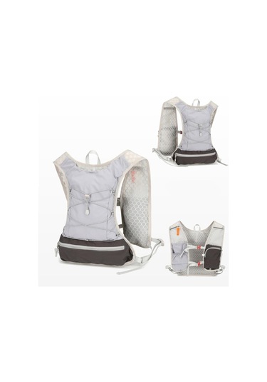 Suntek Kadın Koşu Yeleği Koşucu Sırt Çantası Hidrasyon Gri