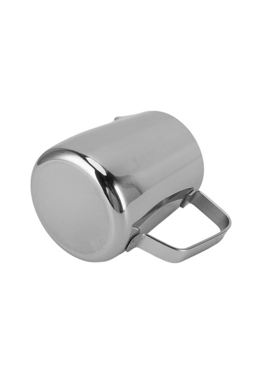 Geeroyoo Japon Stili 304 Çelik Süt Köpük Kavanozu - Kaliteli Latte Sanatı Ve El Yapımı Köpük İçin 350ml Gümüş Diğer