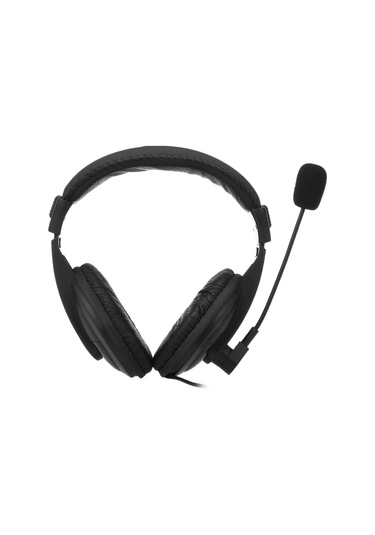 Vkemall K Tipi P07e-pk01 Walkie Talkie Kulaklığı, İki Kulaklı Gürültü Engelleme, Ptt Ve Vox Fonksiyonlu Siyah 1.1m Kablolu