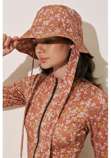 Bağlamalı Bucket Şapka Terra Floral Terra Floral