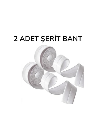 2'Li Su Sızdırmaz Banyo Mutfak Lavabo Küvet Izolasyon Şerit Bant