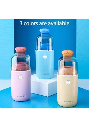 Lemestar Mavi Usb-c Şarjlı Masaüstü Süpürge - Gürültü Azaltılmış, 2 Seviye Emme, Dahili Li-poly Batarya Ve Çekmeceli Tasarım