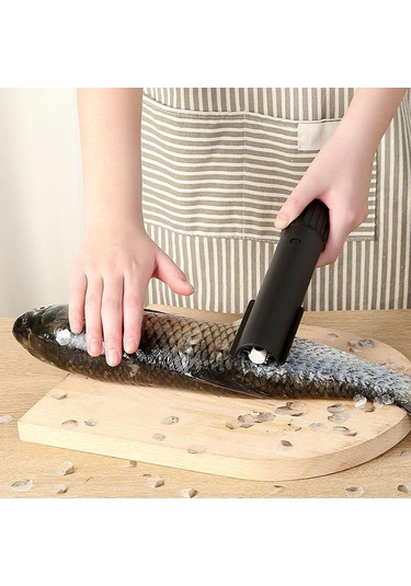 Homyl Balık Pullarını Temizleyici Restoranlar Kolayca Temizler Siyah